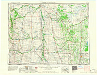 1967 Map of Thief River Falls MN High Res Pastmaps